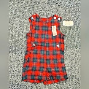 Vintage IMP ORIGINALS 1980s Wool Blend Overalls Onesie Suit Children Unisex NWT